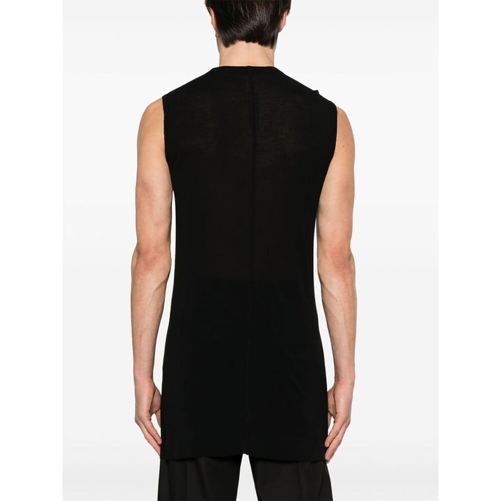 Rick Owens Wool T Shirts - Black | Wanan Luxury