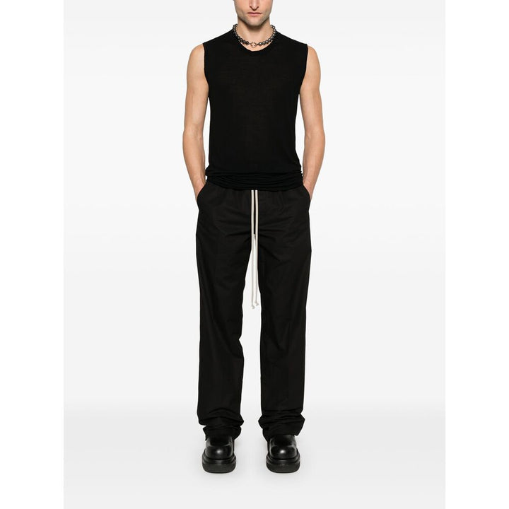 Rick Owens Wool T Shirts - Black | Wanan Luxury