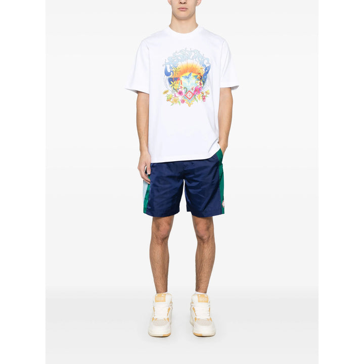 Casablanca T Shirt - Bianco | Wanan Luxury