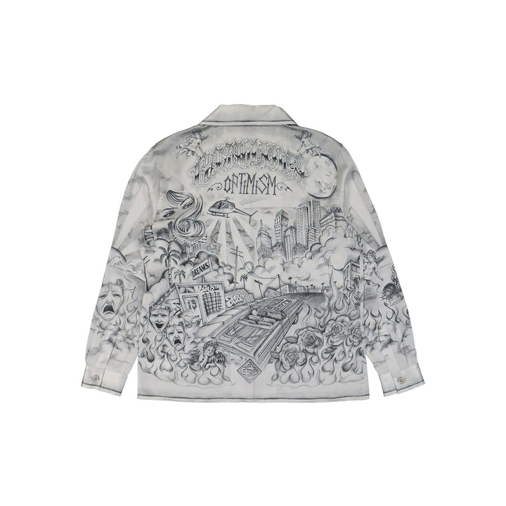 Casablanca Shirts - White, Black | Wanan Luxury