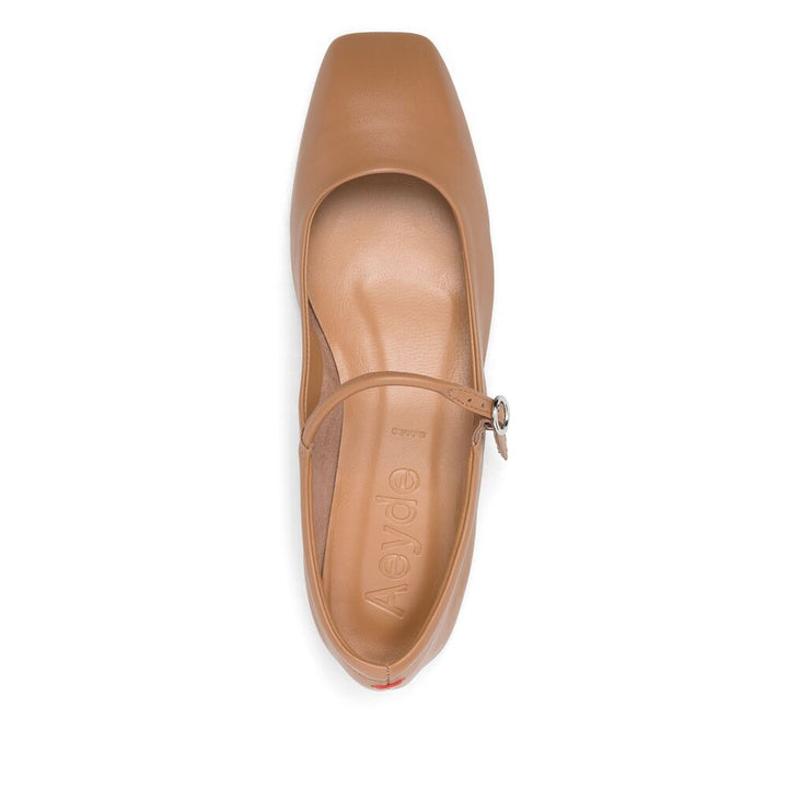 Aeyde Ballerine - Marrone | Wanan Luxury