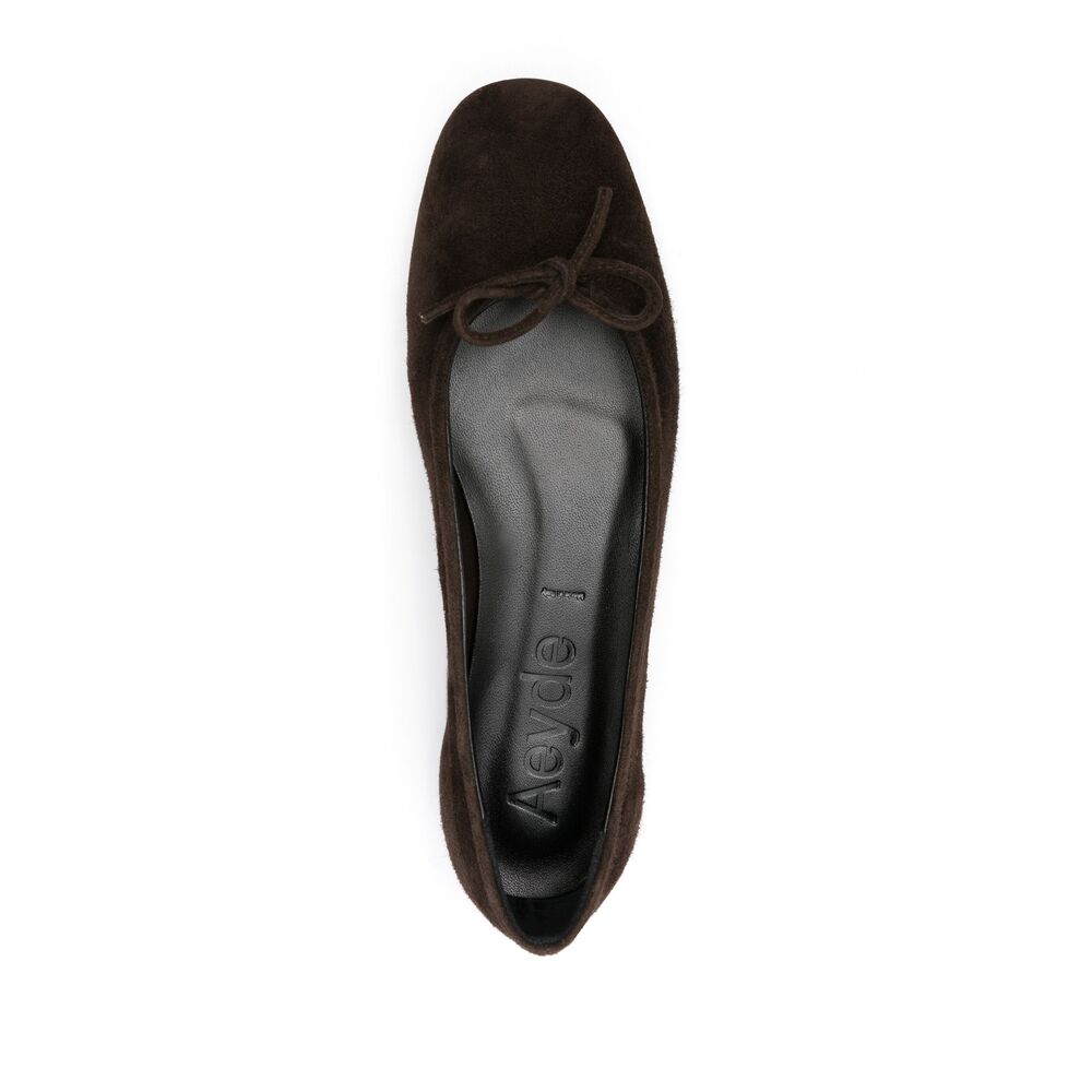 Aeyde Ballerine - Marrone | Wanan Luxury