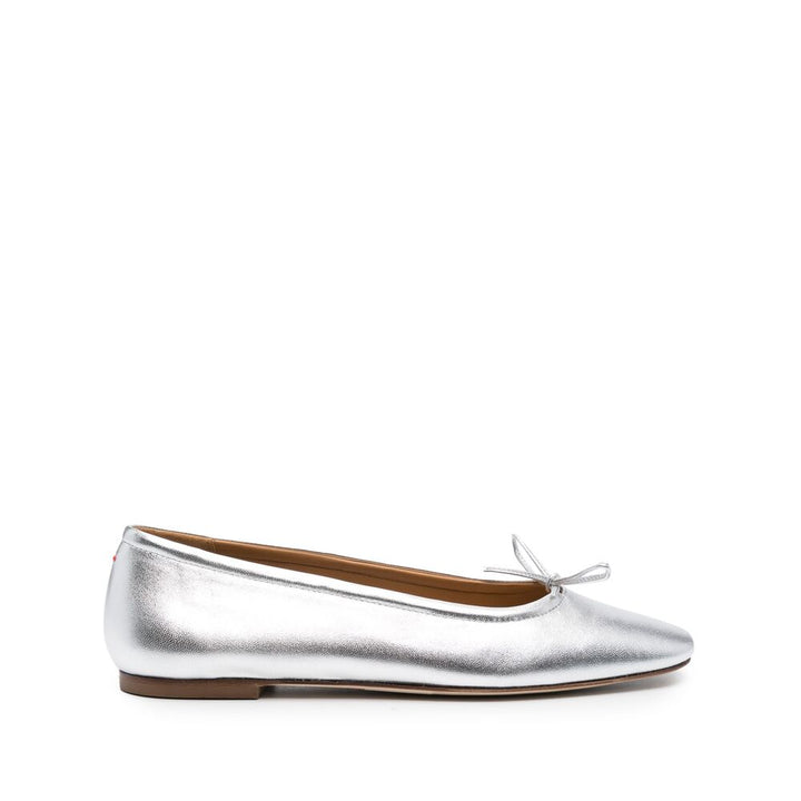 Aeyde Ballerine - Argento | Wanan Luxury