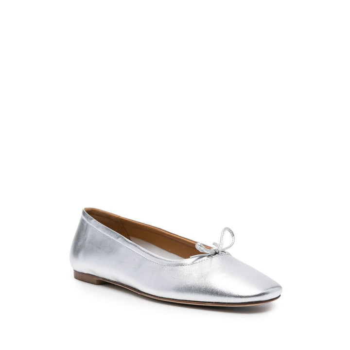 Aeyde Ballerine - Argento | Wanan Luxury