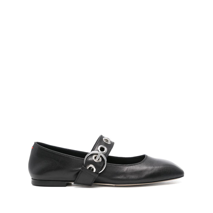 Aeyde Ballerine - Nero | Wanan Luxury