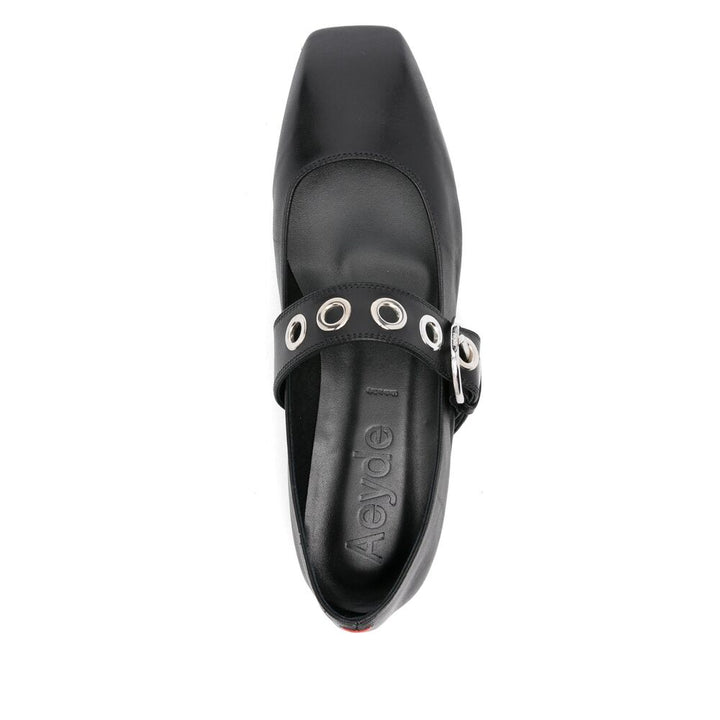 Aeyde Ballerine - Nero | Wanan Luxury