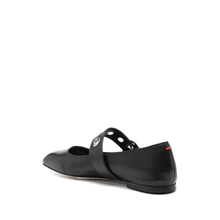 Aeyde Ballerine - Nero | Wanan Luxury