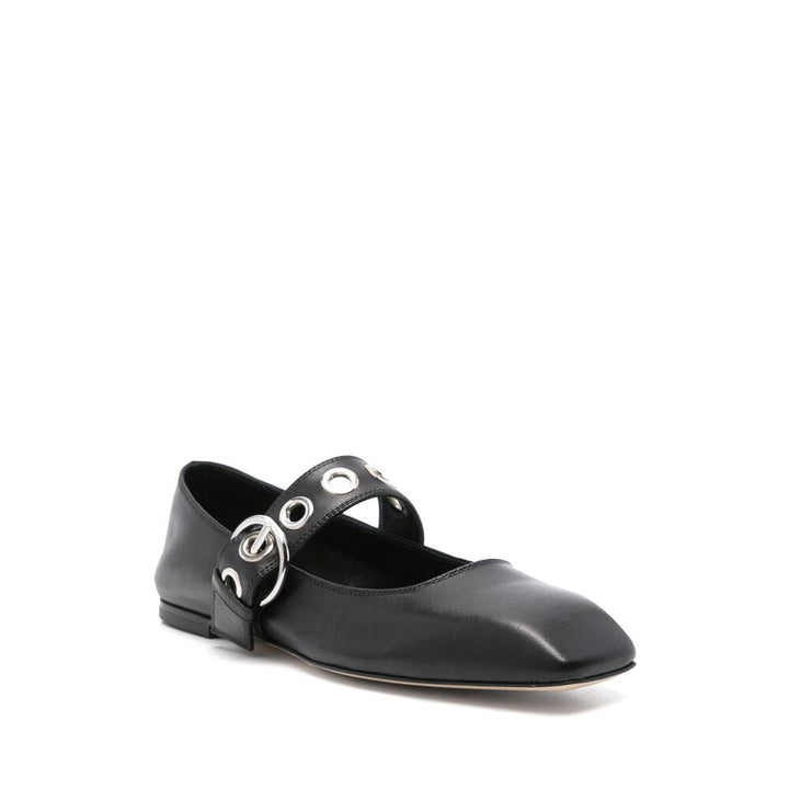 Aeyde Ballerine - Nero | Wanan Luxury