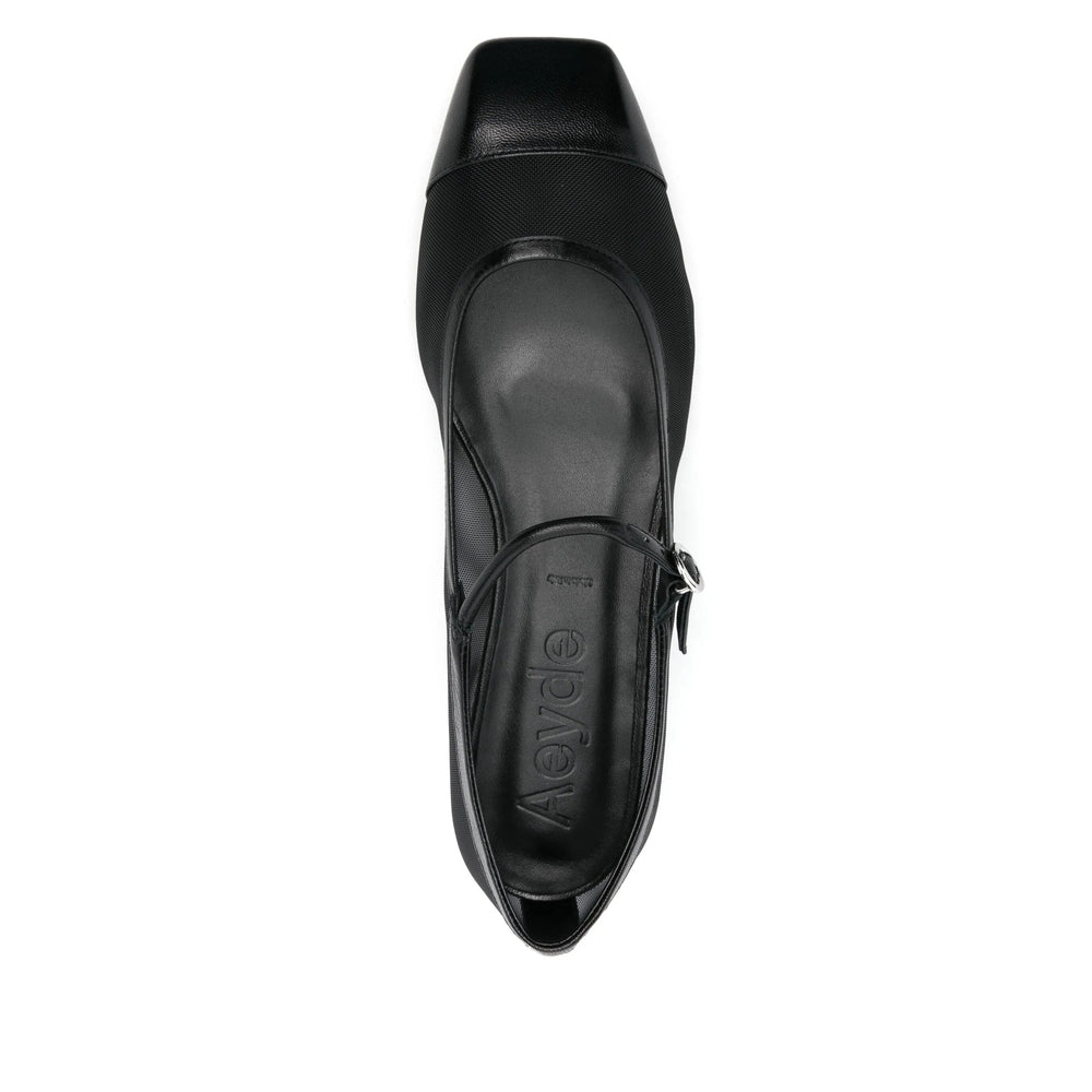 Aeyde Ballerine - Nero | Wanan Luxury