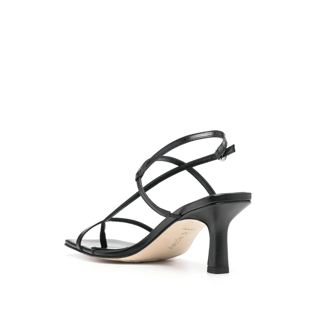 Aeyde Sandali - Nero | Wanan Luxury