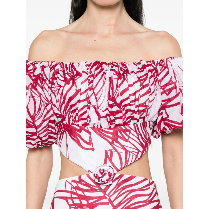 Paola Zuin Abiti - Bianco, Rosso | Wanan Luxury