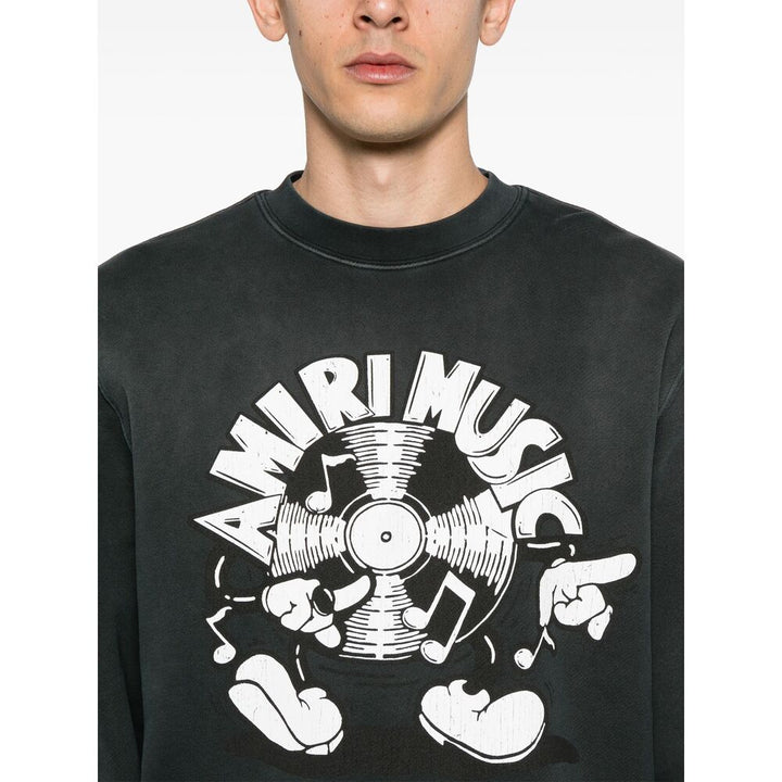 Amiri Sweaters - Black | Wanan Luxury