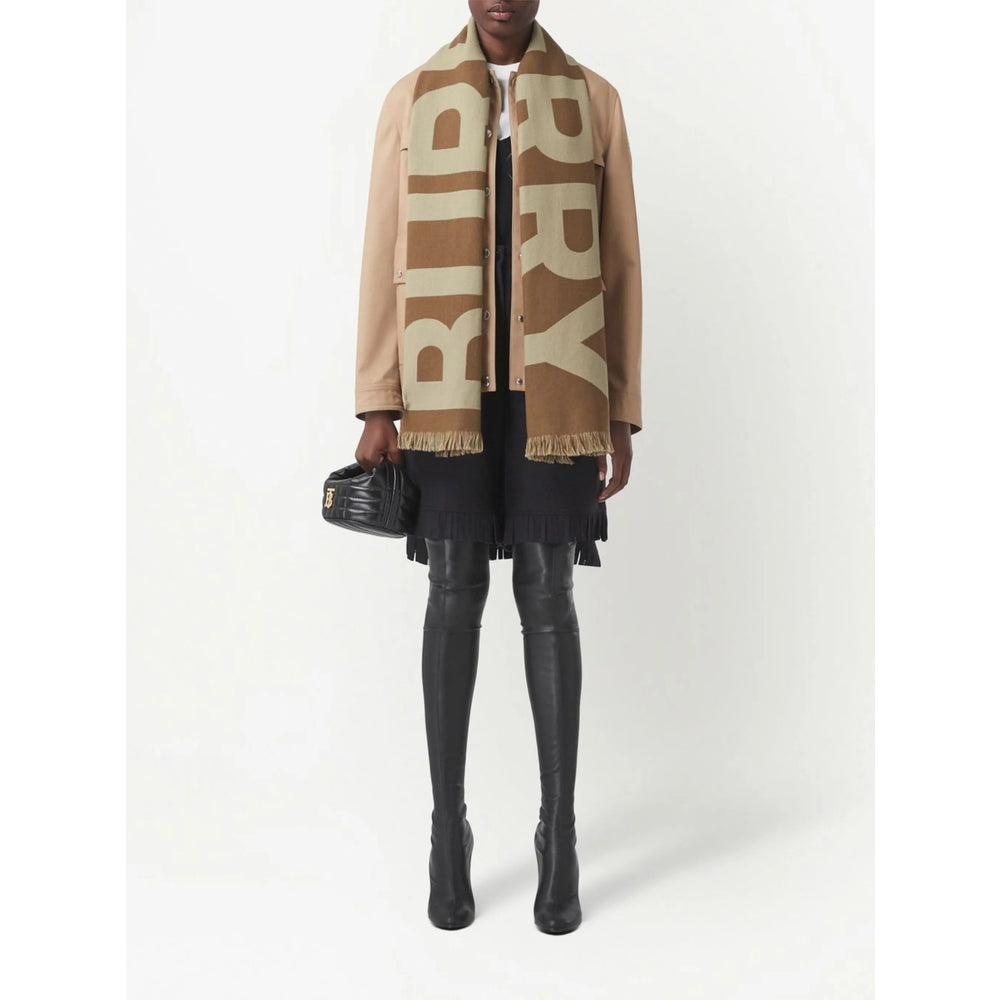 Burberry Wool Scarves & Gloves - Brown | Wanan Luxury