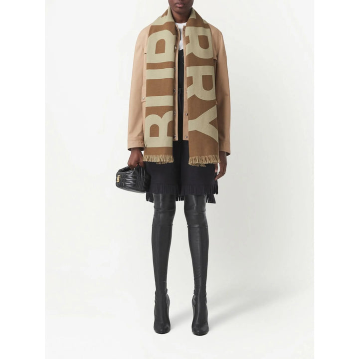 Burberry Wool Scarves & Gloves - Brown | Wanan Luxury