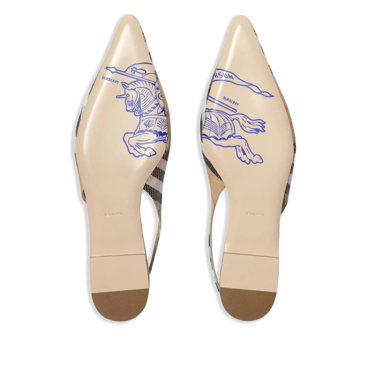 Burberry Ballerine - Marrone, Nero | Wanan Luxury