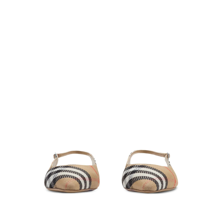 Burberry Ballerine - Marrone, Nero | Wanan Luxury