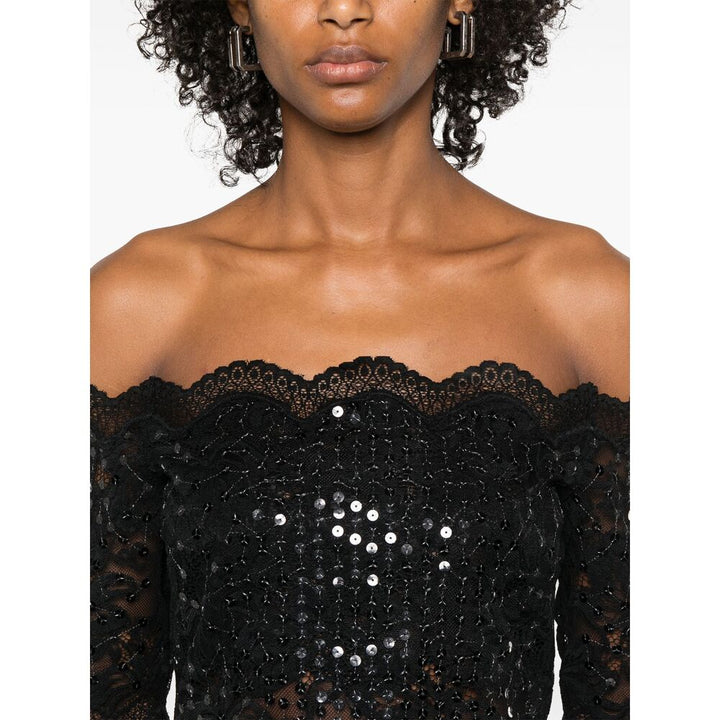 Rabanne Top - Nero | Wanan Luxury