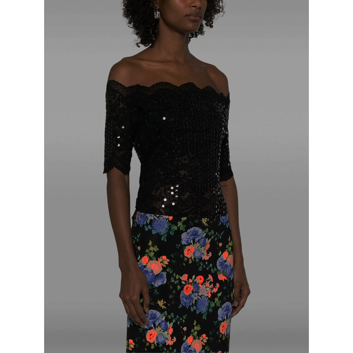 Rabanne Top - Nero | Wanan Luxury