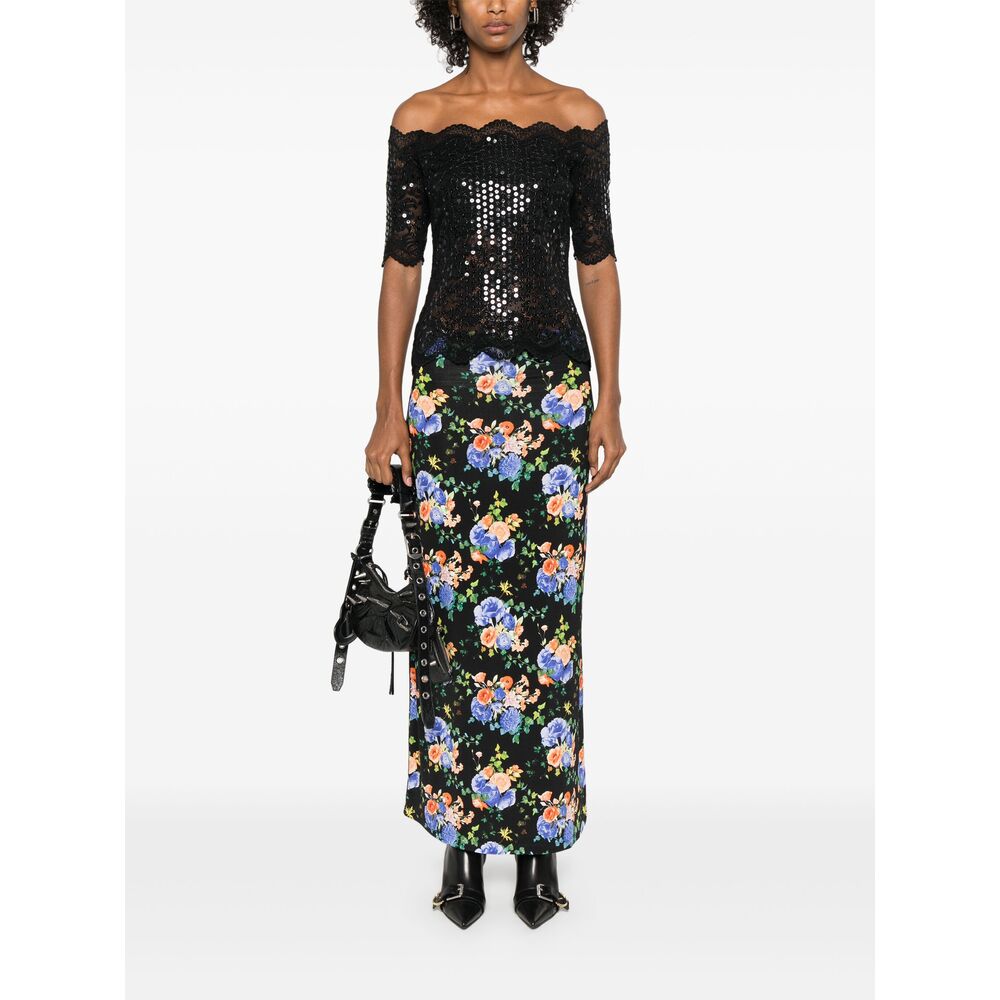 Rabanne Top - Nero | Wanan Luxury