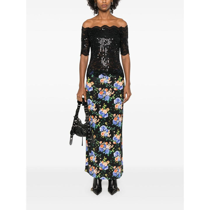 Rabanne Top - Nero | Wanan Luxury