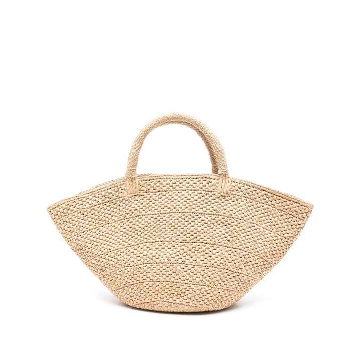 Ibeliv Silk Tote Bags - Neutral | Wanan Luxury