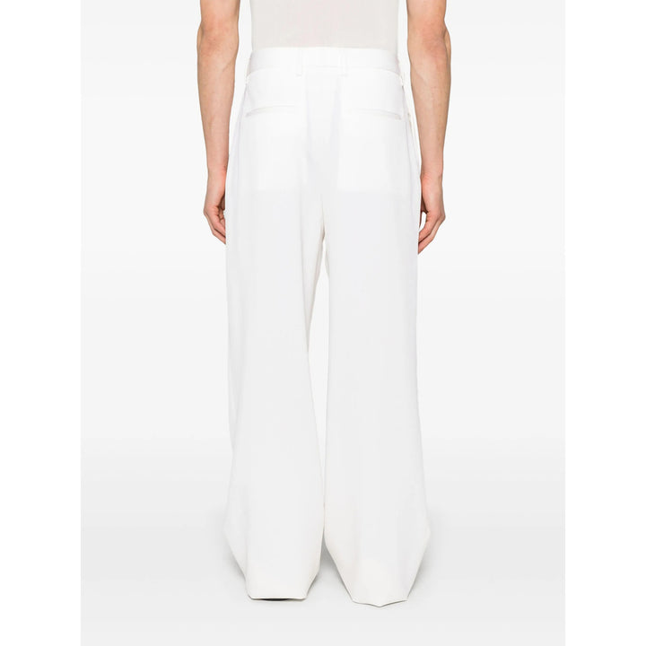 Lardini White Pants - White | Wanan Luxury