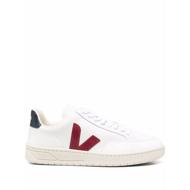 Veja Silk Sneakers - White, Red | Wanan Luxury