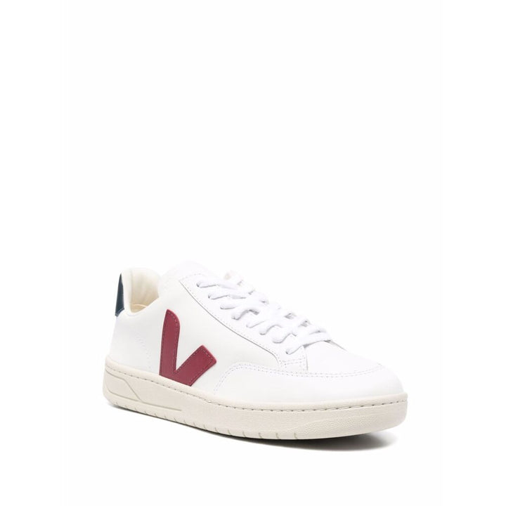 Veja Silk Sneakers - White, Red | Wanan Luxury