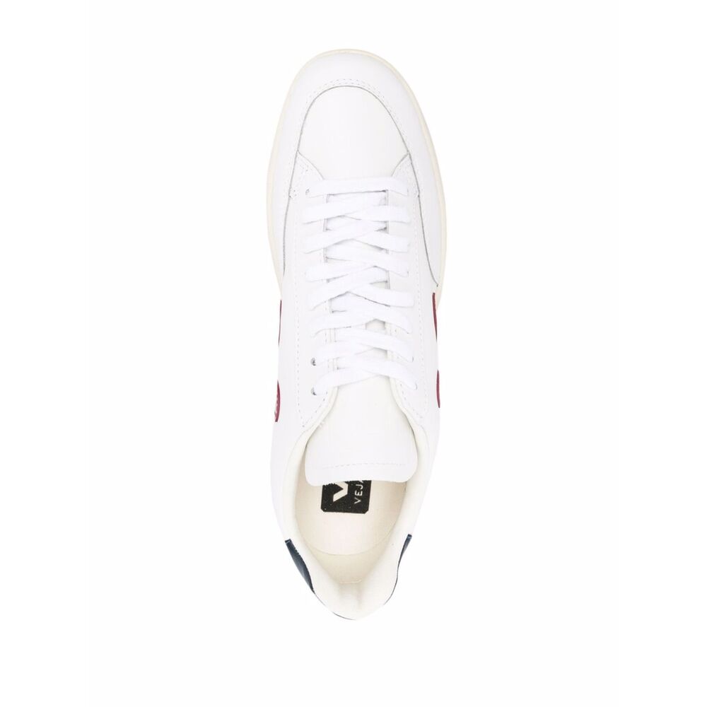 Veja Silk Sneakers - White, Red | Wanan Luxury