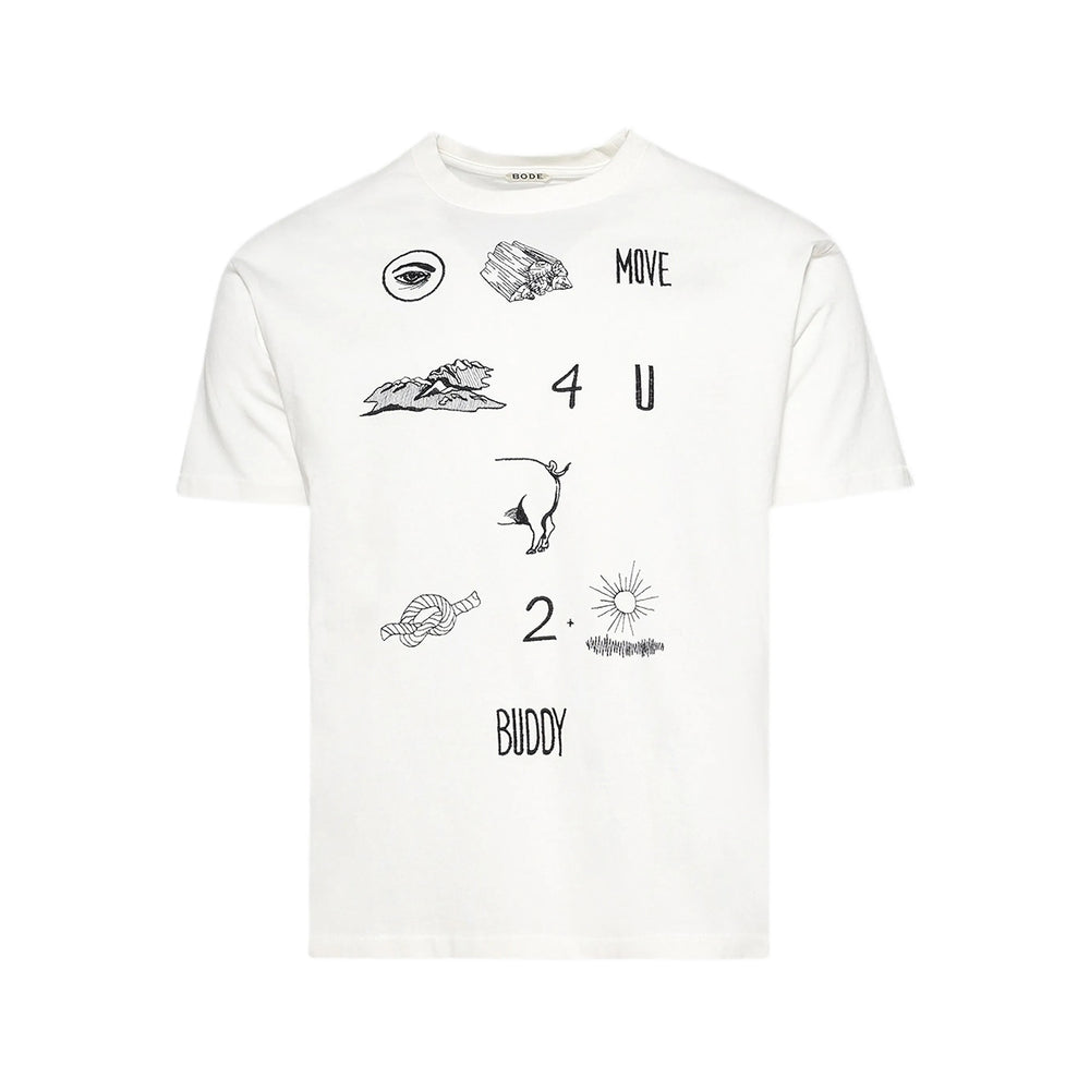 Bode T Shirts - Neutral, Black | Wanan Luxury