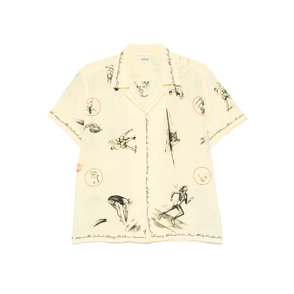 Bode Shirts - Yellow | Wanan Luxury