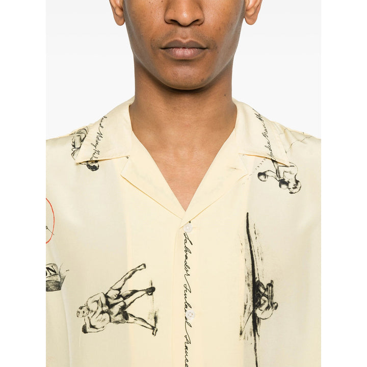 Bode Shirts - Yellow | Wanan Luxury