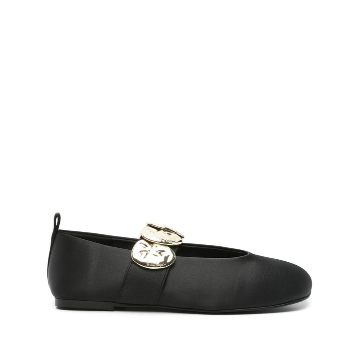Stine Goya Ballerine - Nero | Wanan Luxury