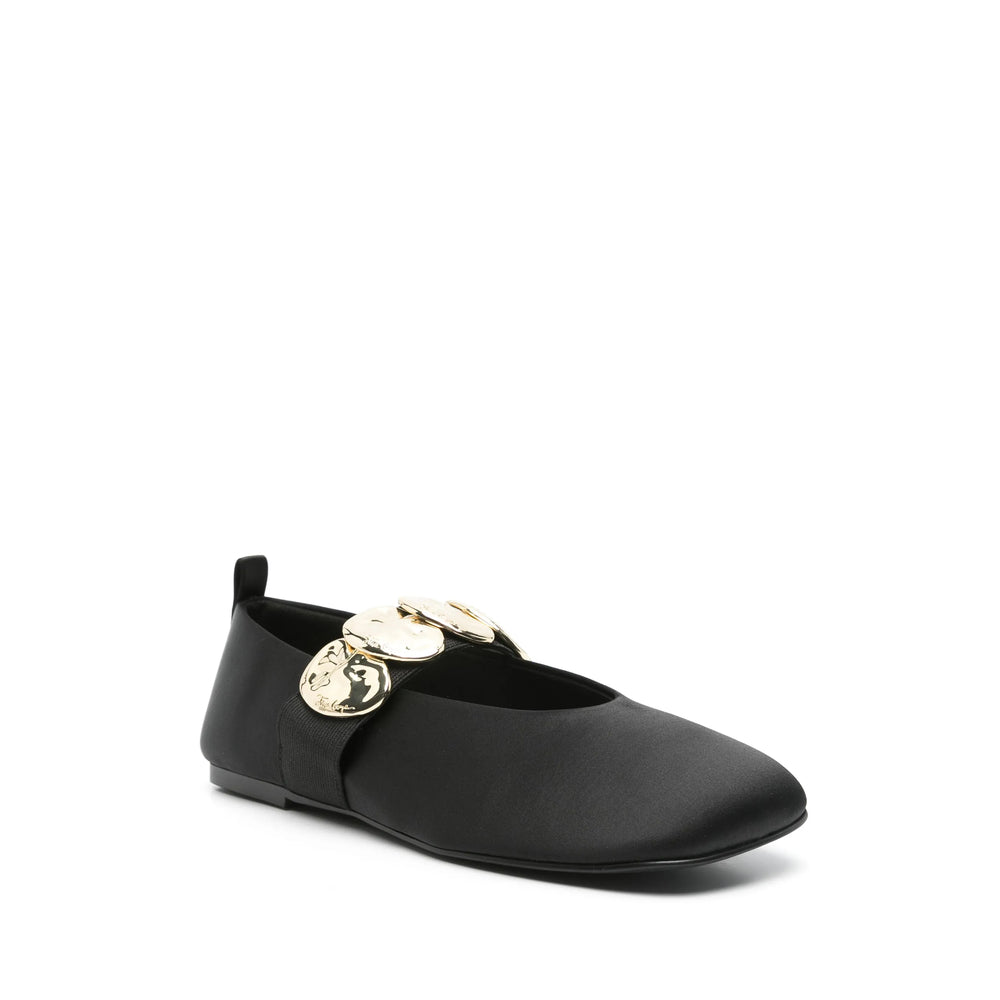 Stine Goya Ballerine - Nero | Wanan Luxury