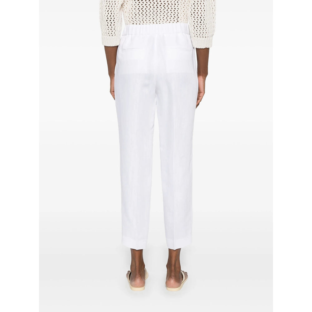 Peserico Pantaloni - Bianco | Wanan Luxury