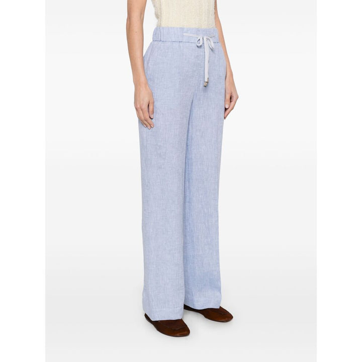 Peserico Pantaloni - Blu | Wanan Luxury
