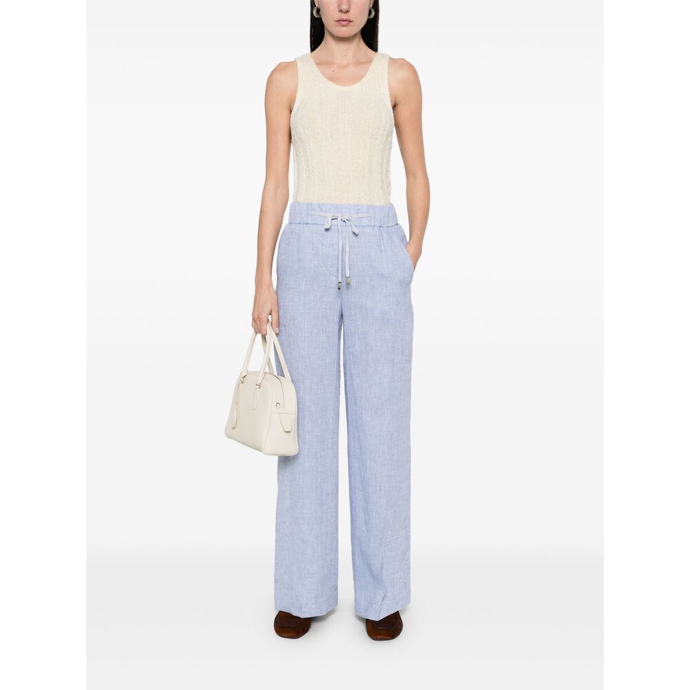 Peserico Pantaloni - Blu | Wanan Luxury