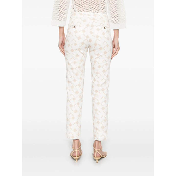 Peserico White Pants - White | Wanan Luxury