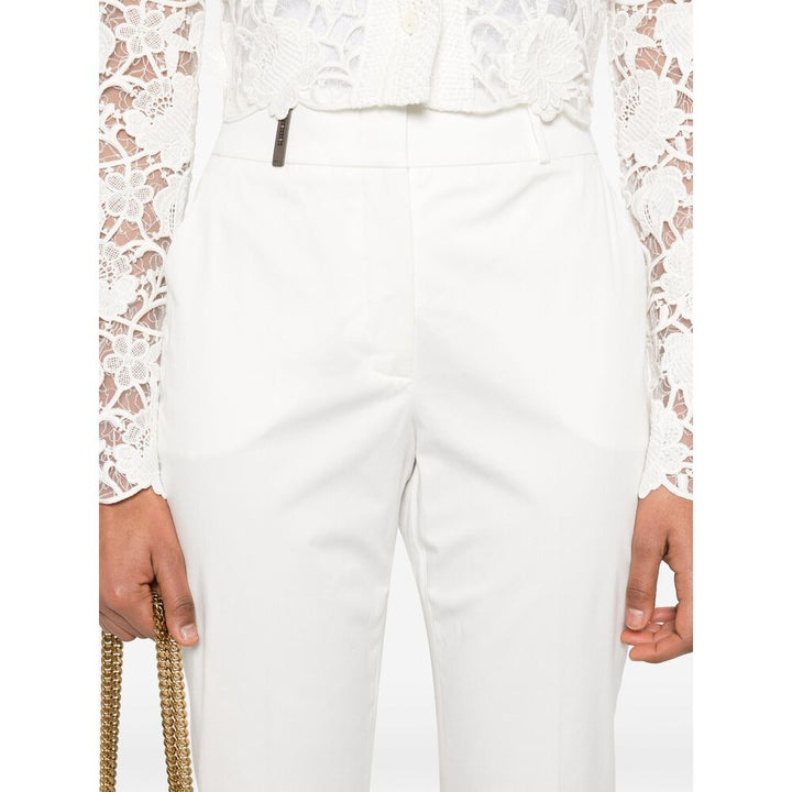Peserico Pantaloni - Bianco | Wanan Luxury