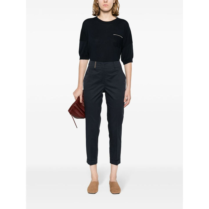 Peserico Pantaloni - Blu | Wanan Luxury