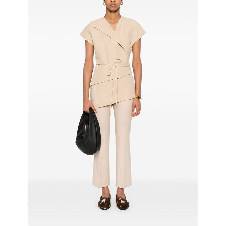 Peserico Neutral Pants - Neutral | Wanan Luxury