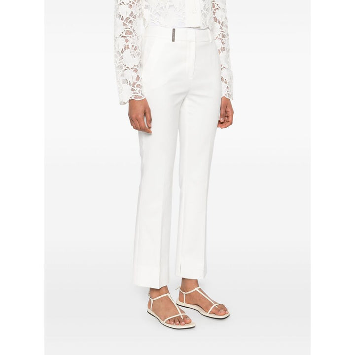 Peserico Pantaloni - Bianco | Wanan Luxury