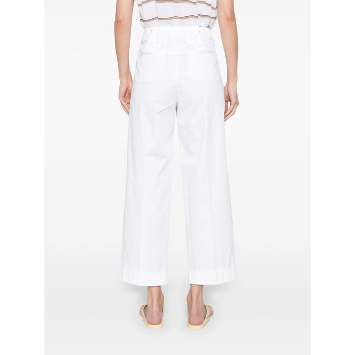 Peserico Pantaloni - Bianco | Wanan Luxury