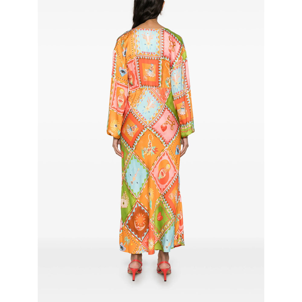 Never Fully Dressed Silk Suits & Dresses - Orange | Wanan Luxury