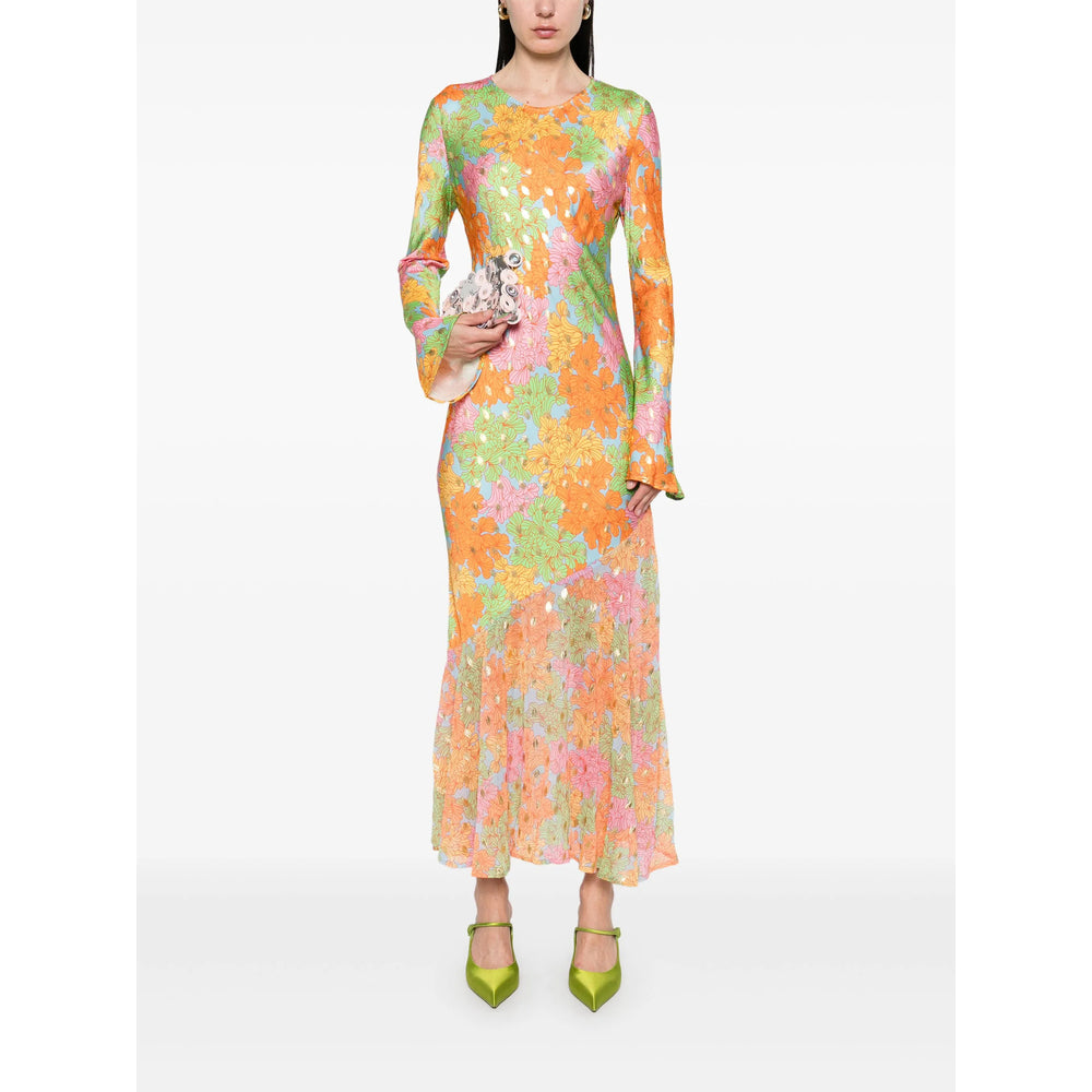 Never Fully Dressed Abiti - Verde, Rosa | Wanan Luxury