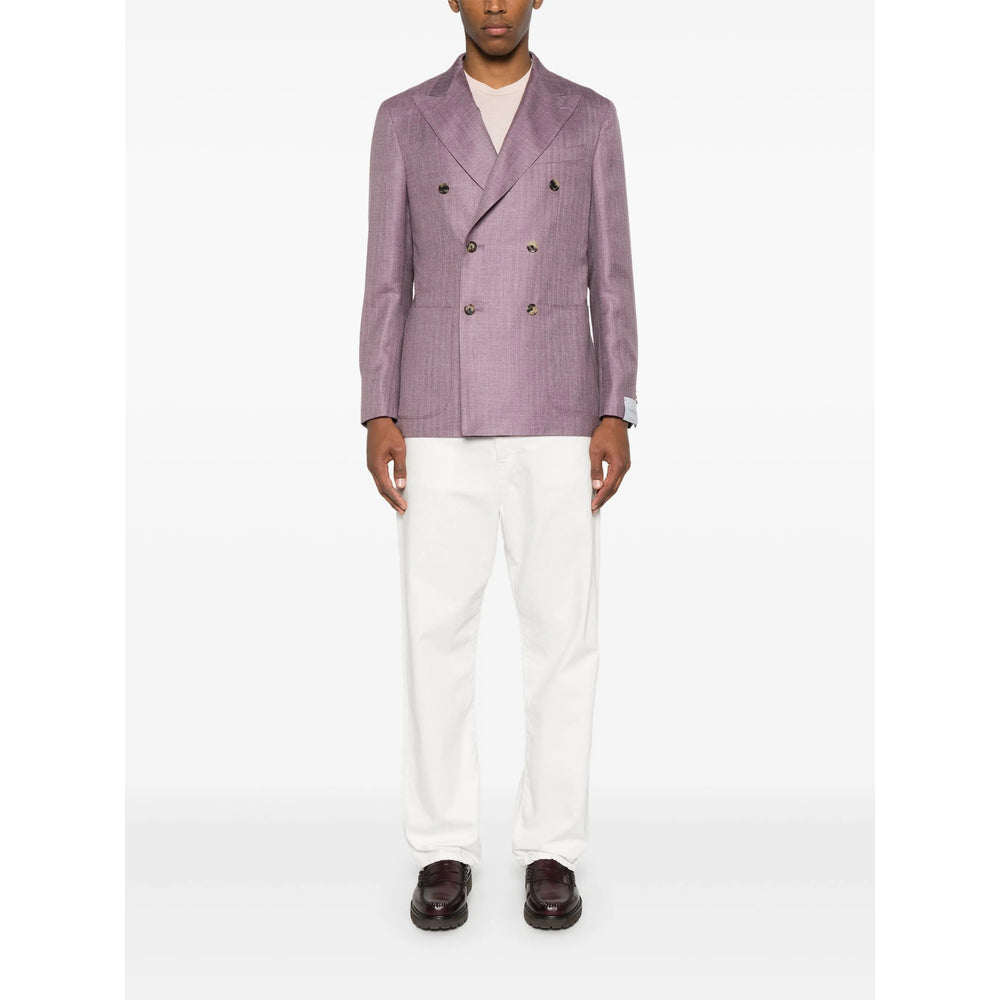 Caruso Giacche - Viola, Blu | Wanan Luxury