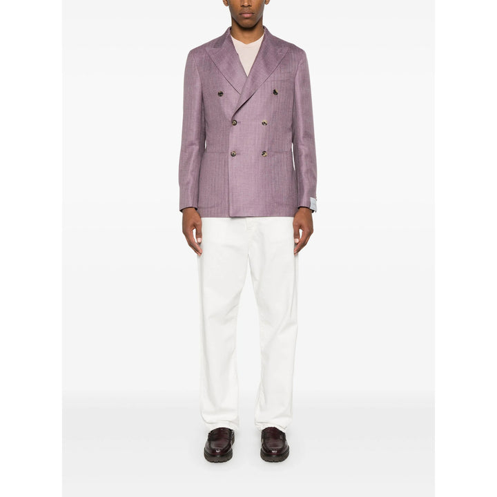 Caruso Giacche - Viola, Blu | Wanan Luxury