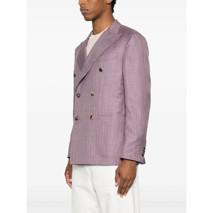 Caruso Giacche - Viola, Blu | Wanan Luxury
