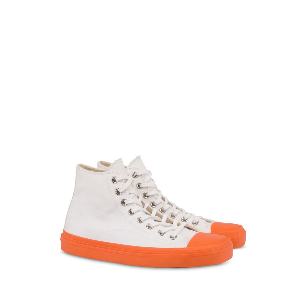 Moschino Sneakers - White | Wanan Luxury