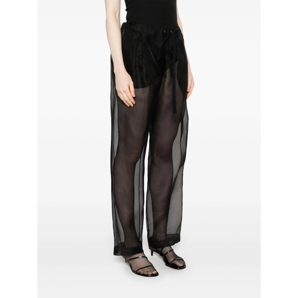 Khaite Pantaloni - Nero | Wanan Luxury